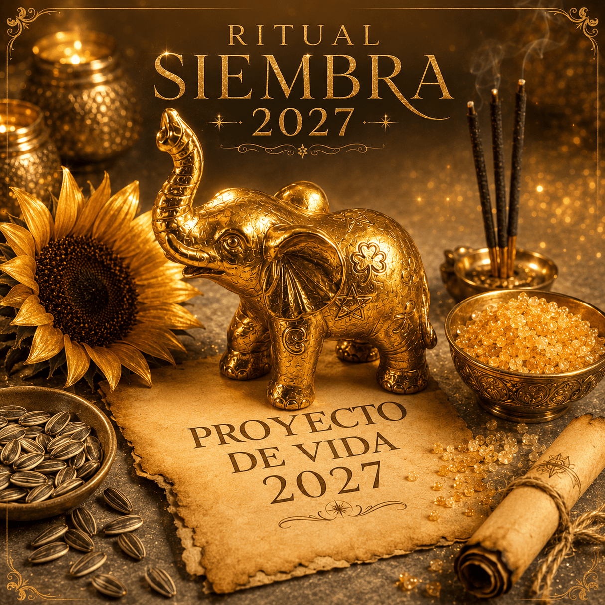 Preventa Ritual de la Siembra 2027: Conjuro para tu Proyecto de Vida según tu Signo Zodiacal