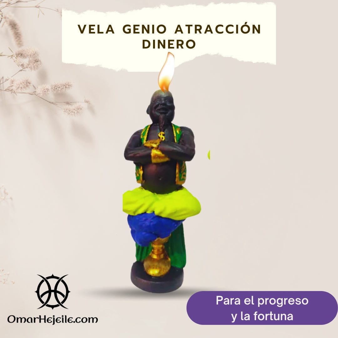 Vela Genio Atracción del Dinero
