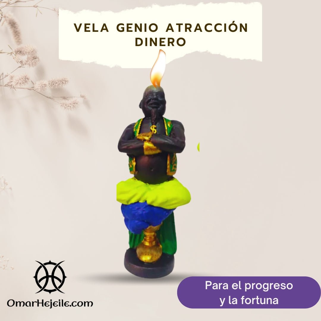 Vela Genio Atracción del Dinero