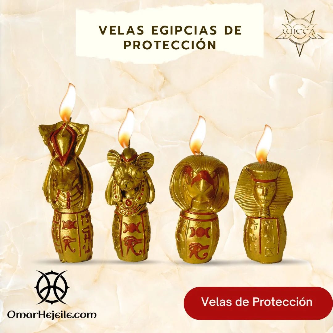 Velas Egipcias de Protección