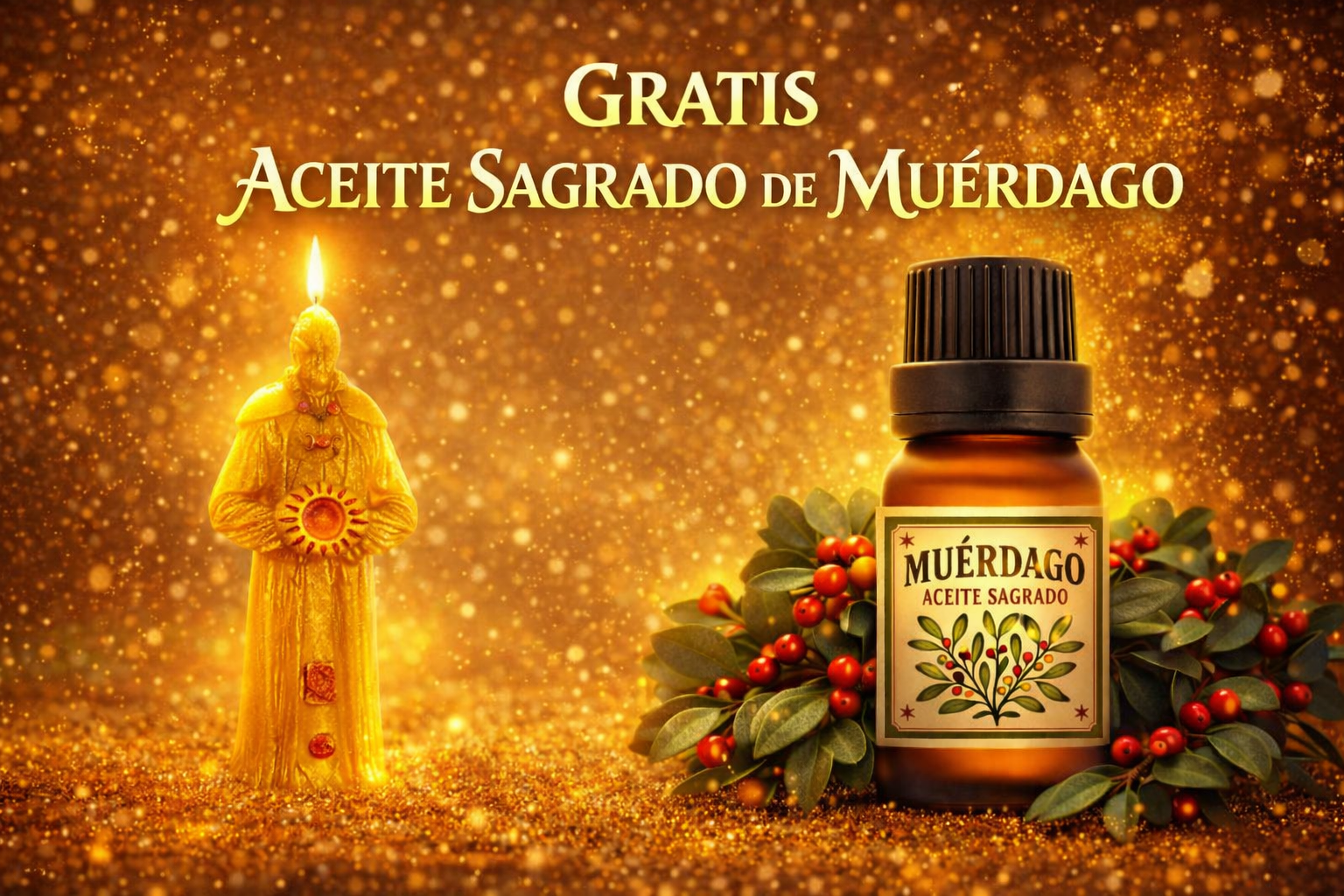Ritual Aceite de Muerdago Año Nuevo 2026