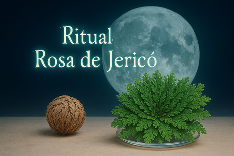 Ritual Poderoso con la Rosa de Jericó: Limpia Energías y Atrae Abundancia