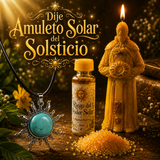 Dije Amuleto Solar del Solsticio
