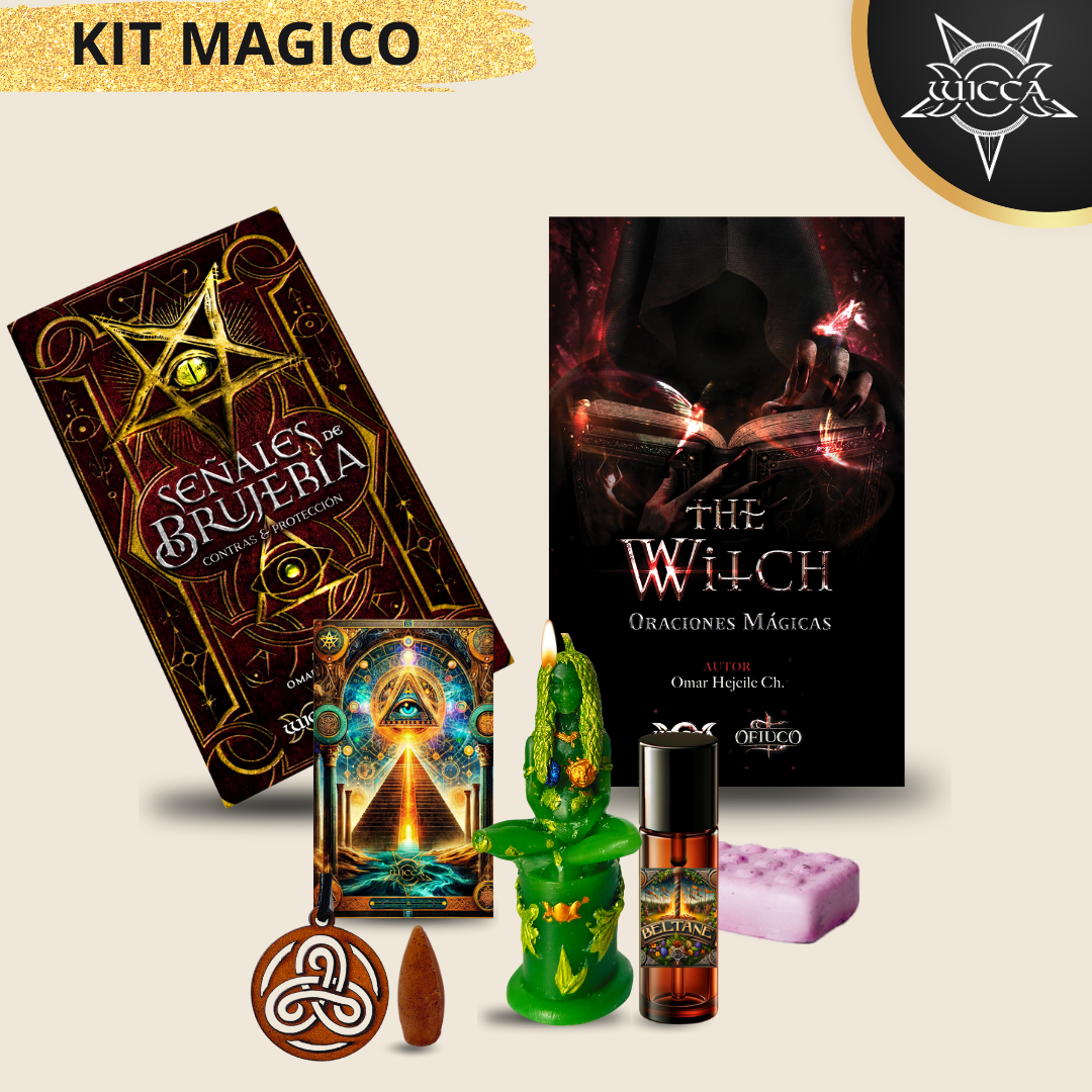 KIT MAGICO Libro Señales de Brujeria + Oraciones Magicas GRATIS Ritual Beltane