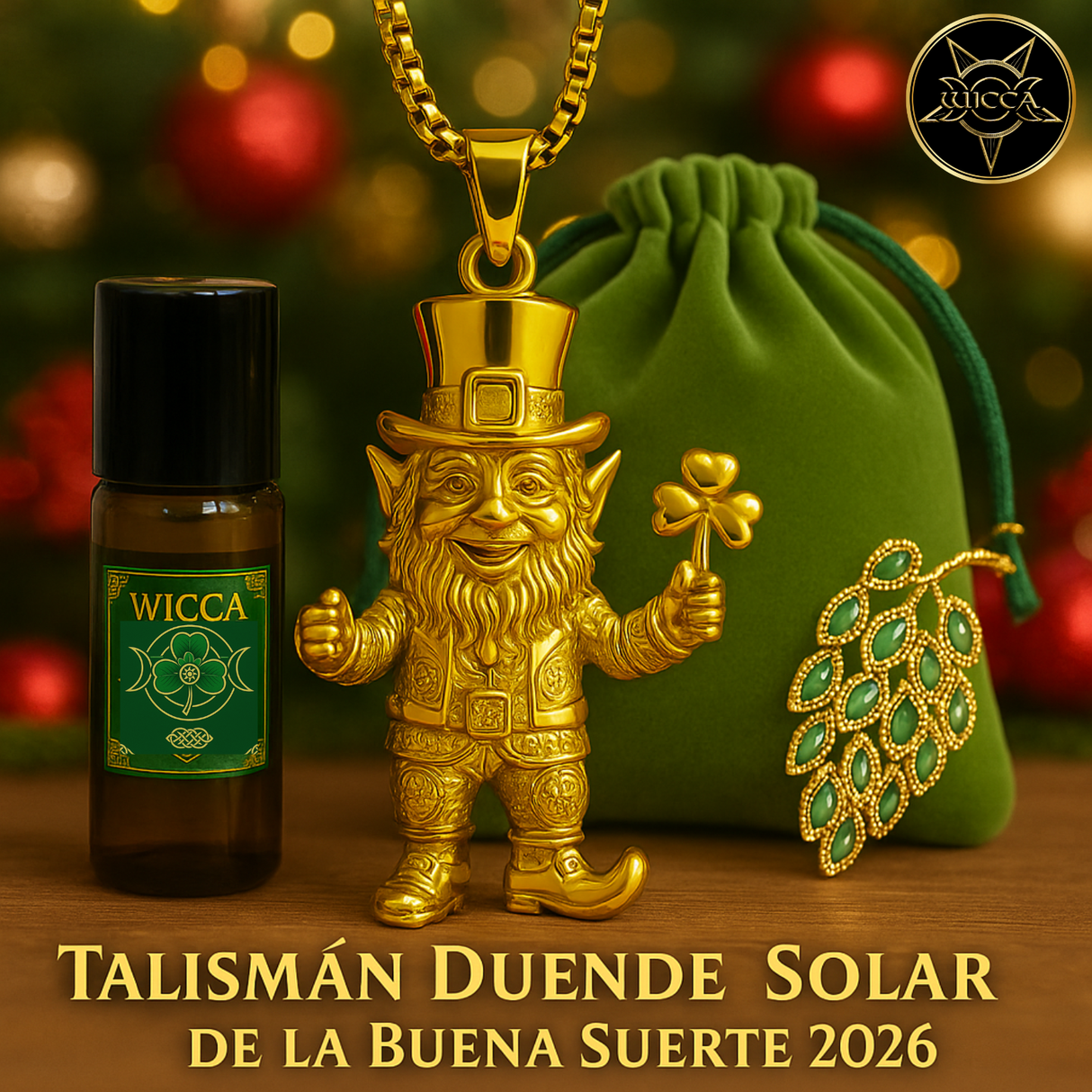 Talismán Duende Solar de la Buena Suerte 2026 –  Preventa