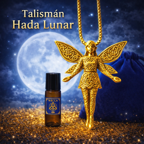 Talismán Hada Lunar de Protección de la Suerte PREVENTA