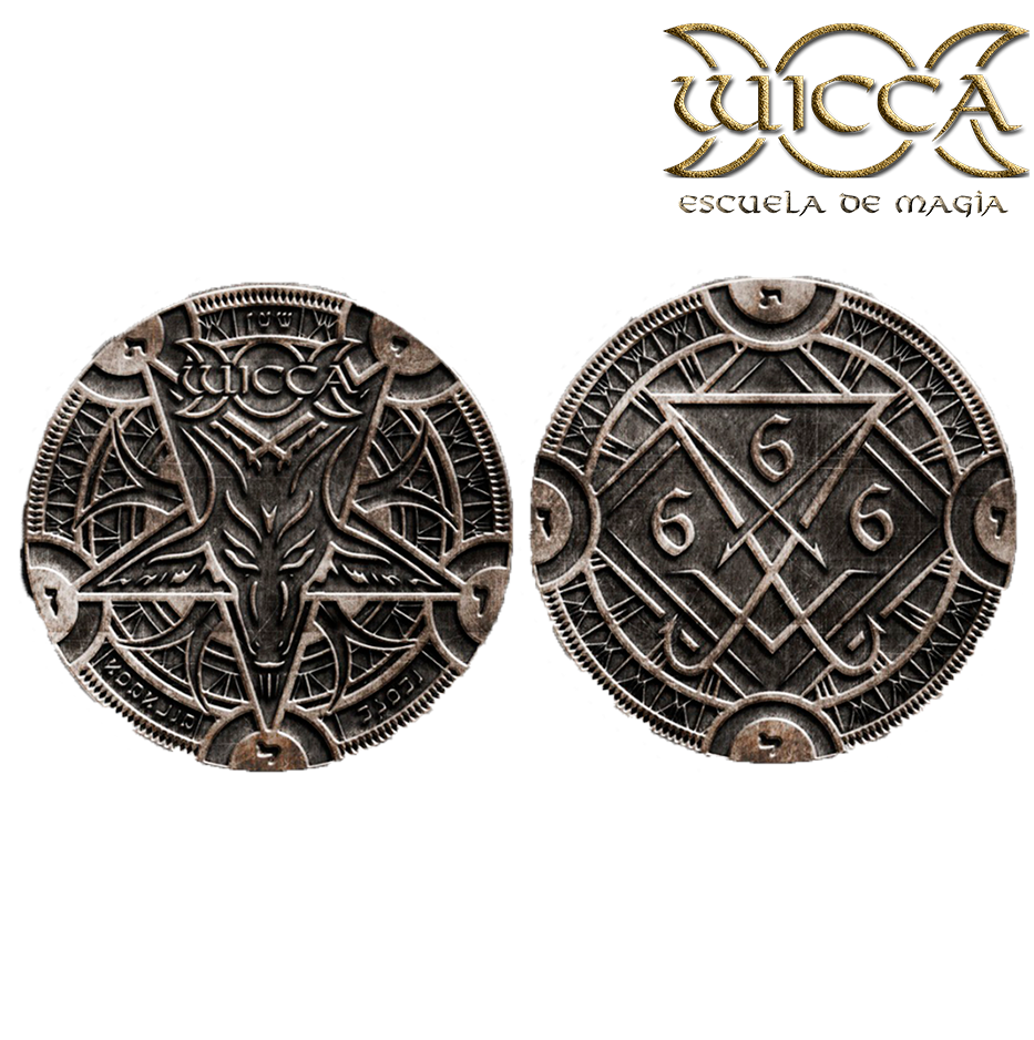Moneda de Lucifer 666.
